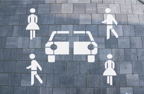 Carsharing Parkplatz Piktogramm